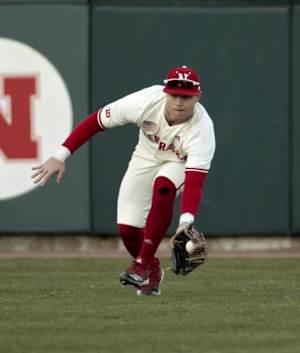 Cam Chick fields a ball during Friday night's game.